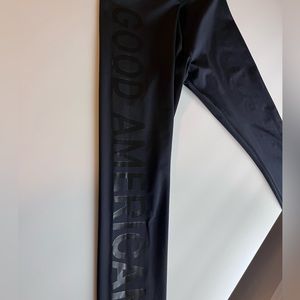 Good American Black leggings size 3 (L/XL) EUC